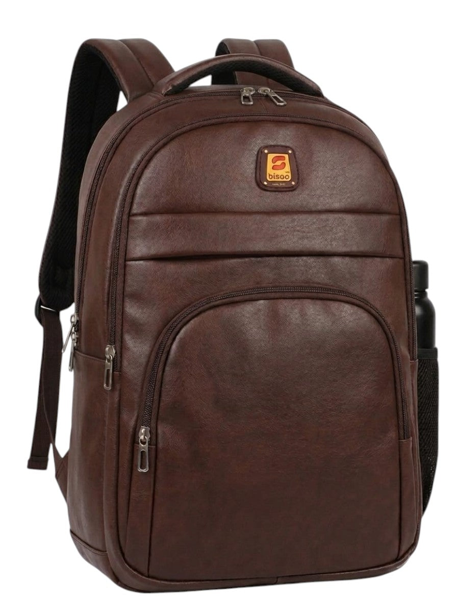 Bisoo bag Medium 30 L Laptop Backpack ART-BS-L-02 (Brown)