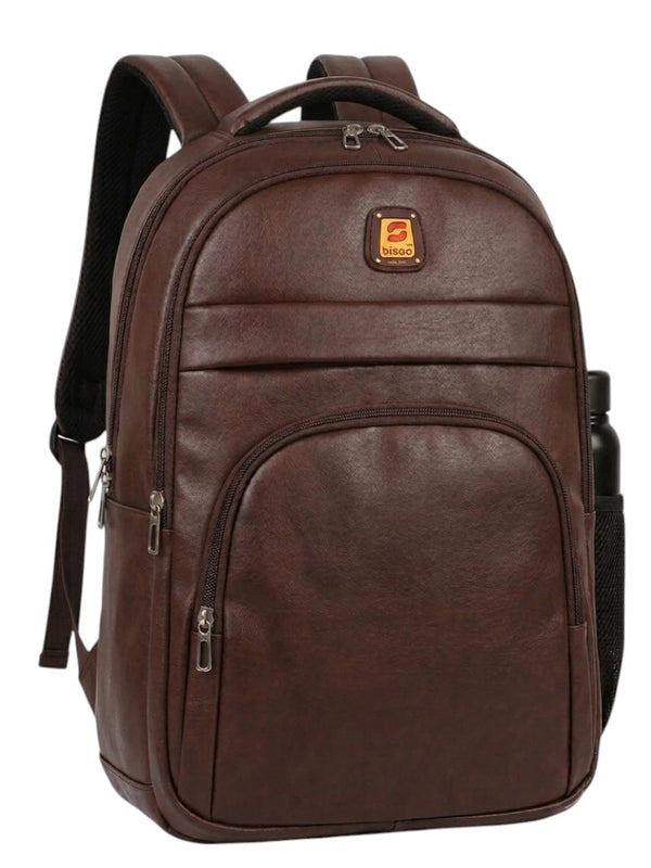 Bisoo bag Medium 30 L Laptop Backpack ART-BS-L-02 (Brown)