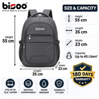 bisoo bag Large 45 L Laptop Backpack ART-g-R-001 (Grey)