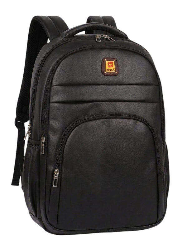 Bisoo bag Medium 30 L Laptop Backpack ART-BS-L-002 (Black)