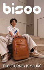 Bisoo bag Medium 30 L Laptop Backpack ART-BS-L-02 (Khaki)
