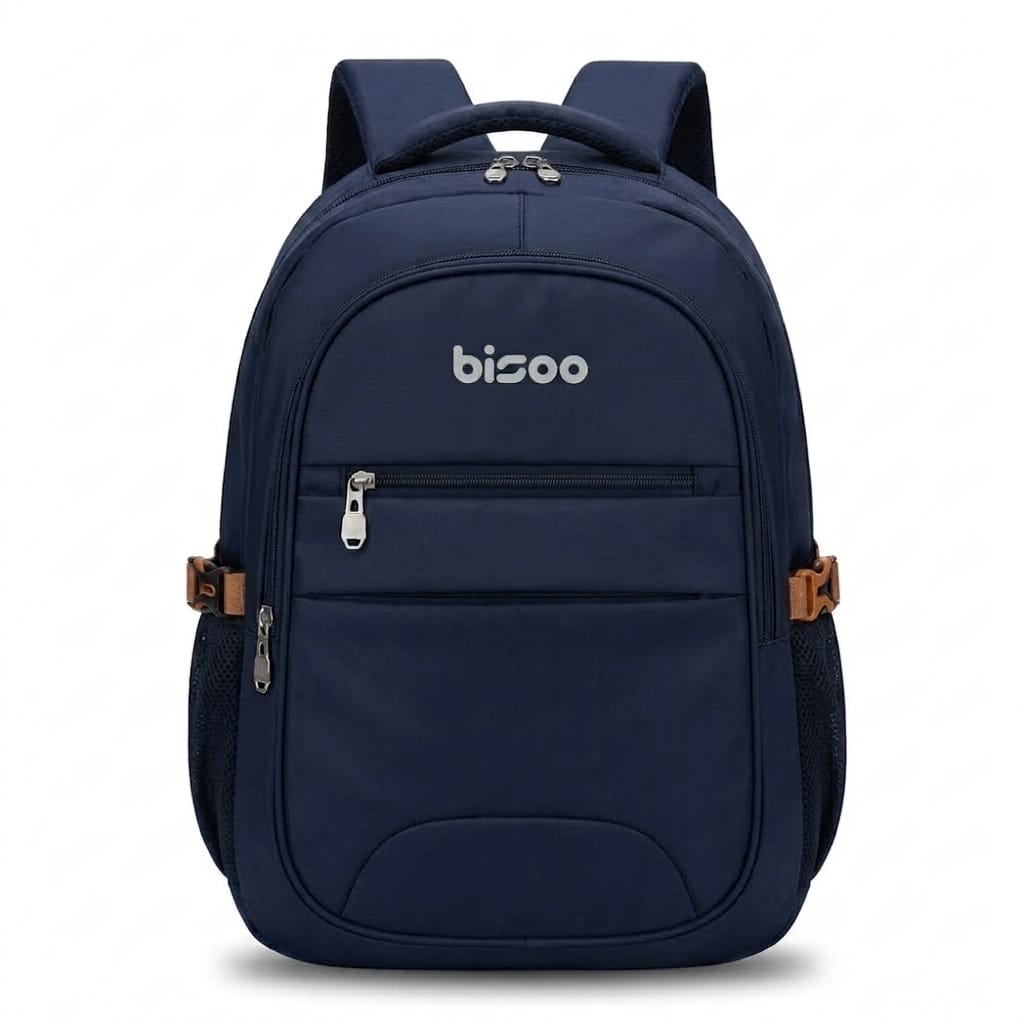 bisoo bag Large 45 L Laptop Backpack BISOO-ART-G-R-001-NAVY BLUE