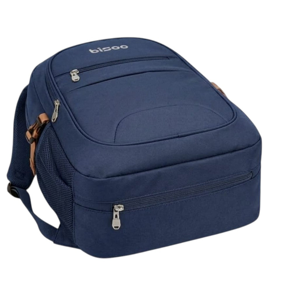bisoo bag Large 45 L Laptop Backpack BISOO-ART-G-R-001-NAVY BLUE
